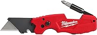 Milwaukee FASTBACK Compact Knife & 6-in-1 Folding Utility Knife 2-Pack with Blades - Red/Black