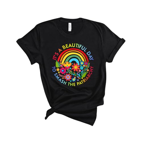 Funny Feminist Rainbow Shirt, Feminism Gift T-shirt, Womens Right Tee Top