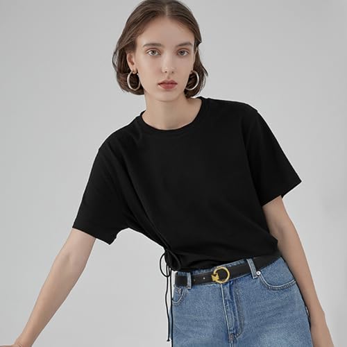 Image of Aurolran Women's Leather Belt with Buckle - Ideal for Dresses, Jeans, and Coats