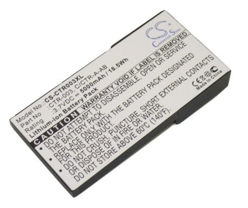 5000mAh Battery+Cover fits Nintendo 3DS CTRSKAAA CTR-001 CTR-003 C/CTR-A-AB