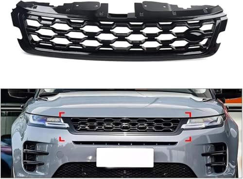Calandre à double pont noire brillante pour Range Rover Evoque 2020-2024 - 6