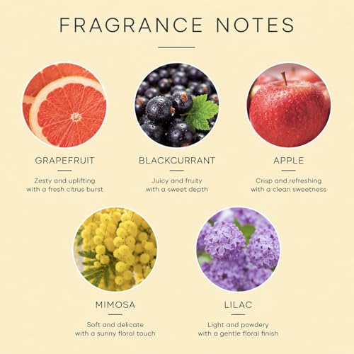 Cire parfumée pamplemousse et mimosa Stoneglow contre les odeurs de maison - 4