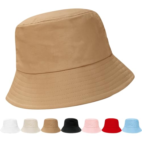 Image of NPQQUAN Bucket Hats for Men Woman Packable Foldable Sun Hats for Women