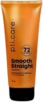 TYVANI *MATRIX Optiii..*Care Smooth Straight *Professional Conditioner for Frizzy, Unmanageable Hair | 96Hr Frizz Control* | Used by 1 Lakh Hairstylists | with Shea Butter, 196gm, 196 grams*