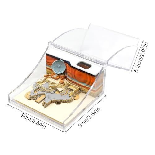 Bloc-notes autocollants en papier d'art comme cadeau de bureau original
