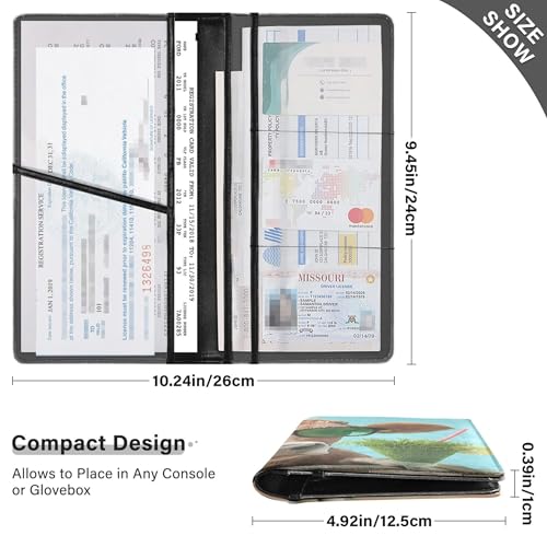 Organizador para Documentos Carro PU miniatura 3