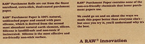 Miniatura 6 de Raw Unrefined Parchment Paper Roll 1, 300mm By Raw