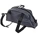 Tucker Day Tripper Pommel Bag - Durable Water Resistant Horse Trail Riding Saddle Pouch with Double Compression Attachment Straps & Side Buckle, Graphite Gray