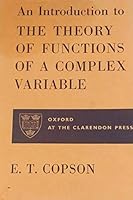 An Introduction to the Theory of Function of a Complex Variable (a Reprint) B004VIDHN4 Book Cover