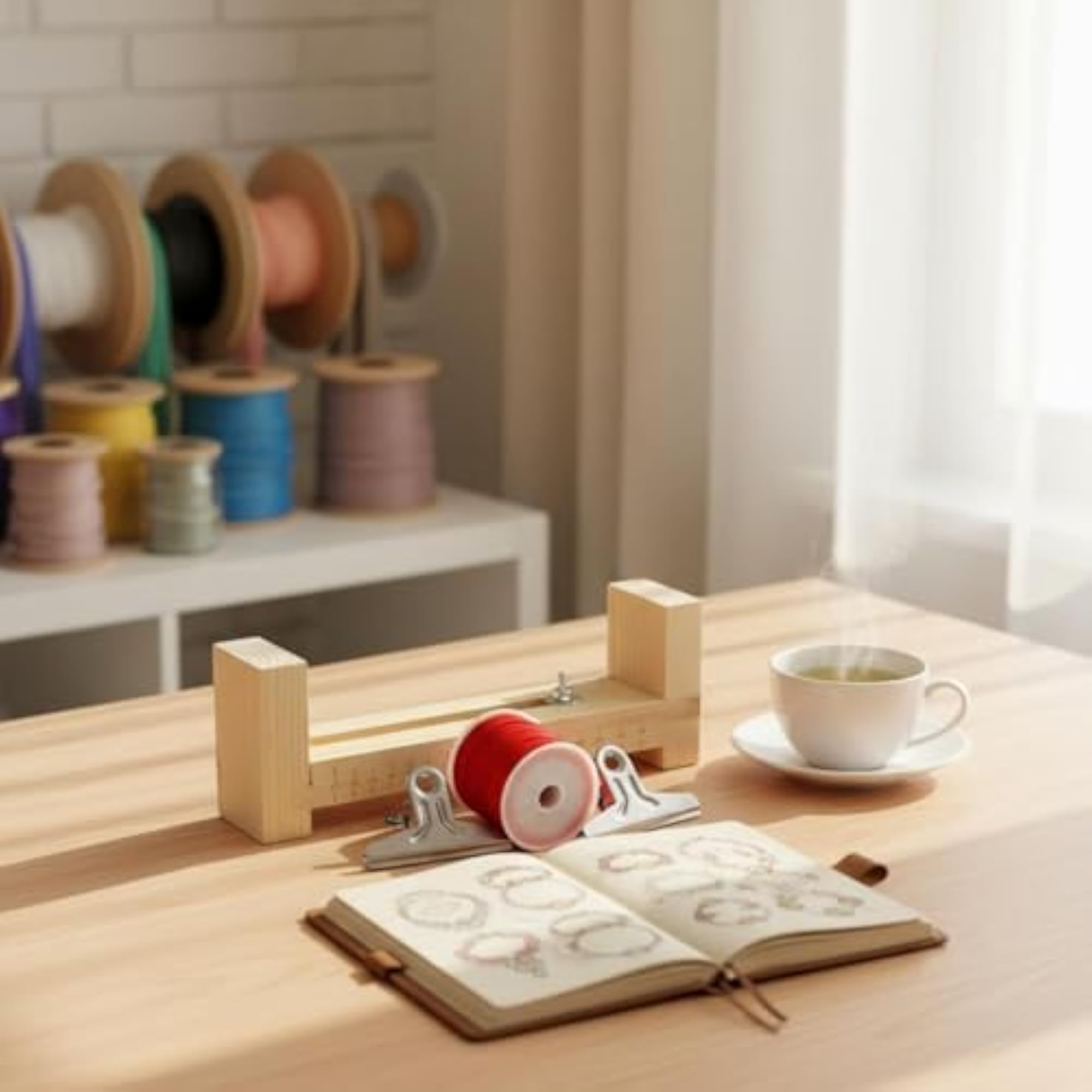 Wood Bracelet Loom for DIY Bracelet Braiding