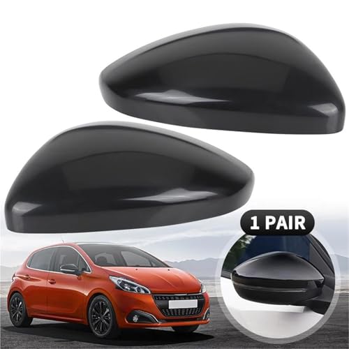Coque rétroviseur Citroën C3 III boîtier latéral noir apprêté pour remplacement de paire 16-23 - 2