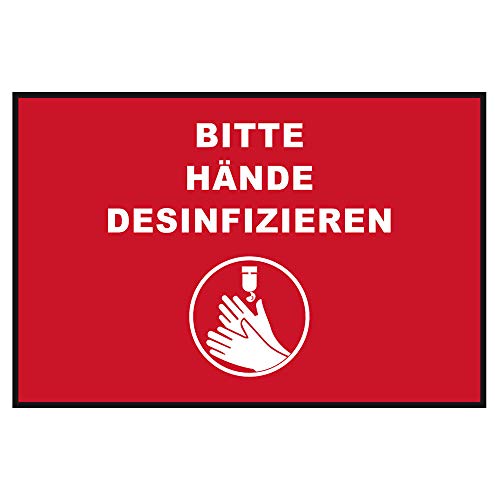 Tapis de sécurité Novus rouge 60 x 90 cm en polyamide