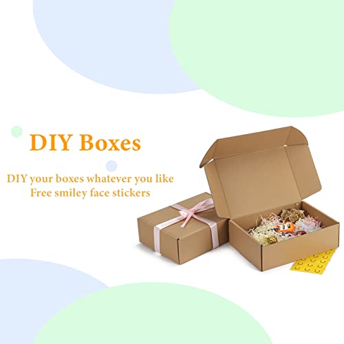 Mebrudy 10X7X3 Inches Shipping Boxes Pack Of 25, Corrugated Cardboard Box For Mailing Packing Literature Mailer #TOP6