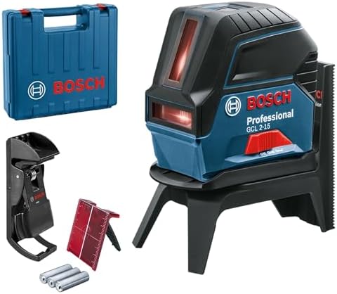 Bosch Professional Nivel láser GCL 2-15 (láser rojo, interior, co...