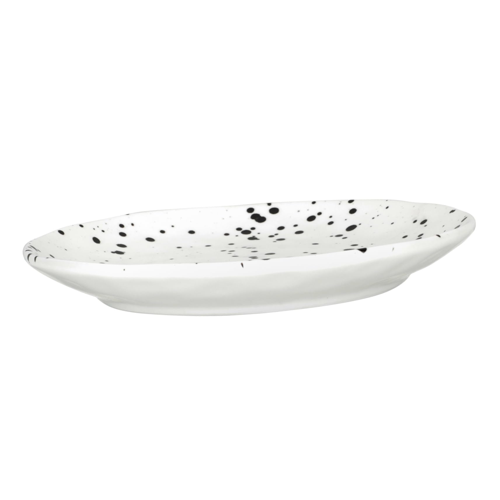 SHOWERORO Plato De Cerámica Vintage para Desayuno Bandeja De Porcelana para Snacks Postres y Carnes para Fiestas y Eventos
