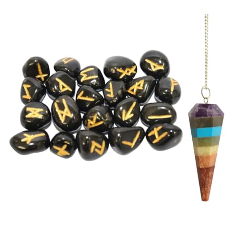 Pierres de runes en tourmaline noire pour harmoniser le salon ou le bureau