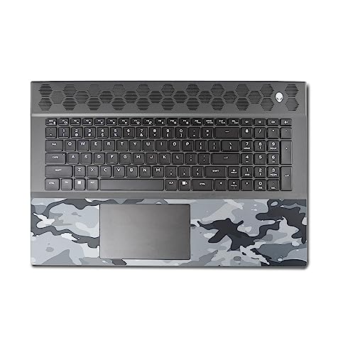 Image of MightySkins Skin Compatible with Alienware M18 R1 (2023) Full Wrap Kit - Gray Camouflage | Protective, Durable, and Unique Vinyl Decal wrap Cover | Easy to Apply & Change Styles | Made in The USA