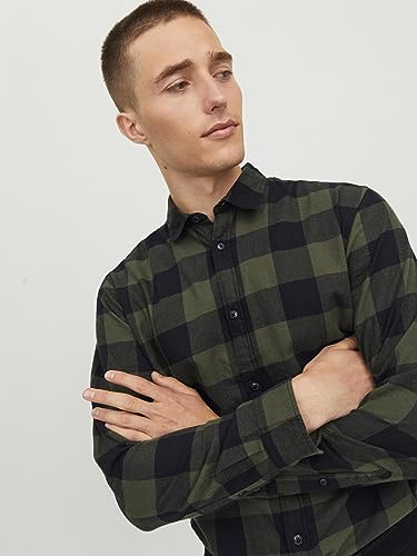JACK & JONES JJEGINGHAM Twill Shirt / Noos Chemise Hommes - vue 7