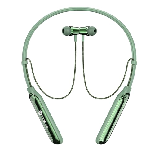 Maxelon Store Maxelon Flare Bluetooth Neckband Green ENC IPX5 - Image 2
