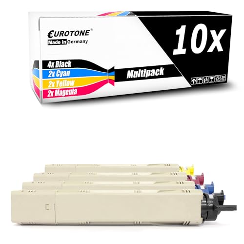 Toners de rechange pour Oki C3300 C3400 avec puces de haute précision