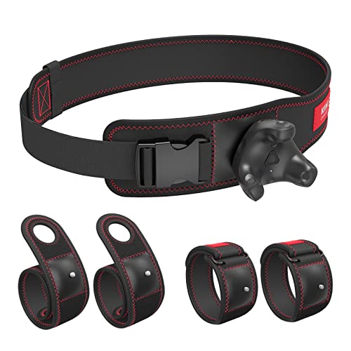 Kiwi Design Tracker Straps And Belt For Full Body Tracking Vr, Compatible With Quest 2 And Steamvr, Upgraded Palm/Foot Trackerstrap Accessory Fit Htc Vive Tracker (Trackers Not Included) #TOP7