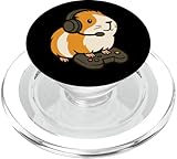 Conejillo De Indias Videojuegos Gaming Amante De Mascotas Friki Gamer Juego De PopSockets PopGrip para MagSafe
