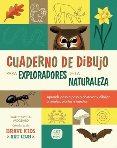 Cuaderno de dibujo para exploradores de la naturaleza (ARTCOMBO MINI)