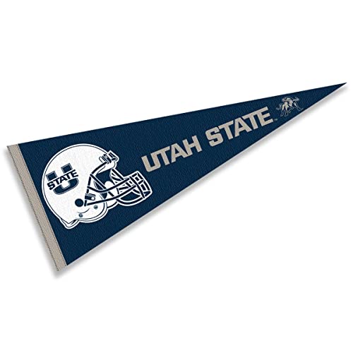 College Flags & Banners Co. Utah State Aggies Football Helmet Pennant
