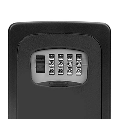 Porta-chaves com compartimento para armazenamento de chave, suporte de parede, combinação de 4 dígit