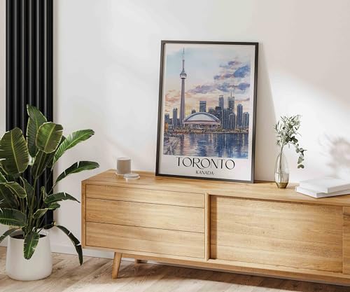Impression d'art supérieure Toronto affiche de qualité format A2 - 2