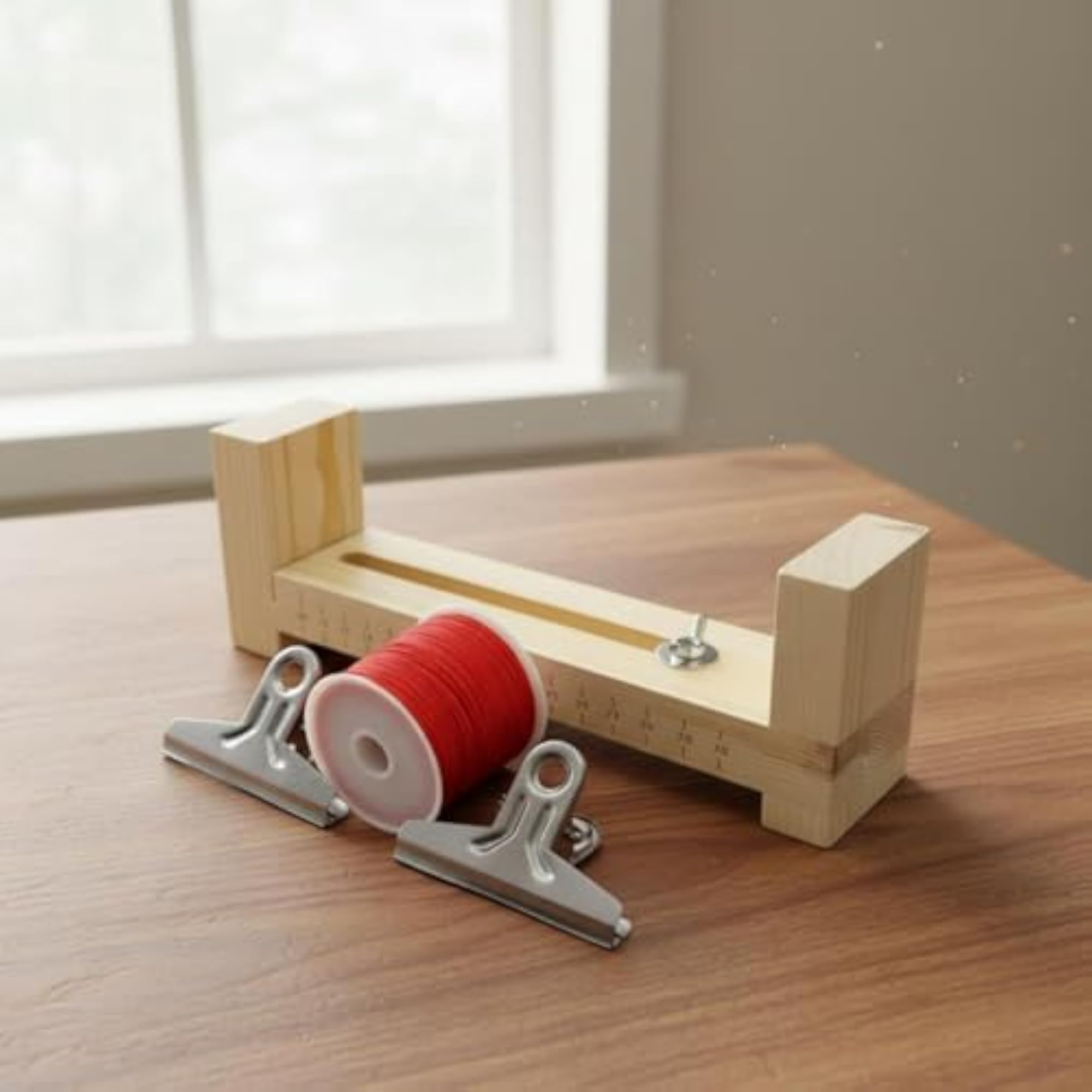 Wood Bracelet Loom for DIY Bracelet Braiding