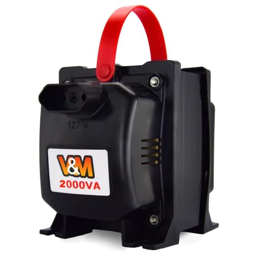 Transformador 110v a 220v 2000VA Bivolt V&M Transformador 220 para 110