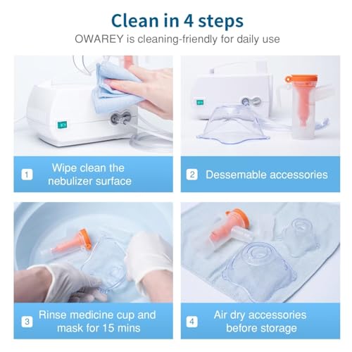 Owarey Nebulizer Machine - Home Nebulizer thumb #7