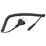braun micron 5422 2-polig Stecker Netzkabel für Rasierer Braun 5422