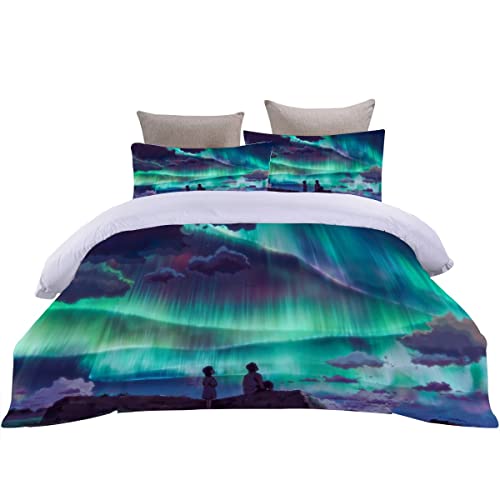 Housse de Couette Ultra Doux en microfibre 240x260 avec impression 3D durable - 5