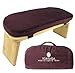 TORTUGA MEDITATION & YOGA - Banc de méditation pliable - 100 % bambou biologique - Pack complet : sac de transport, coussin confortable – Améliore la posture