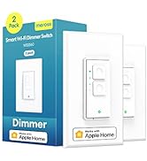 Meross Smart Dimmer Switch Single Pole Supports Apple HomeKit, Alexa Google Assistant & SmartThin...