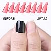 HiMo-10PC-Plastic-Acrylic-Nail-Art-Soak-Off-Cap-Clip-UV-Gel-Polish-Remover-Wrap-Tool-Pink HiMo 10PC Plastic Acrylic Nail Art Soak Off Cap Clip UV Gel Polish Remover Wrap Tool (Pink)