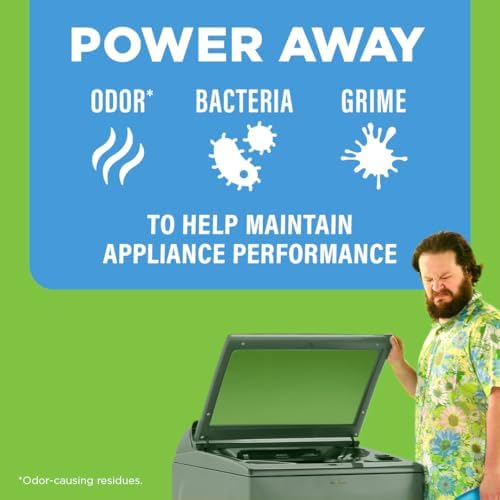 Affresh Washing Machine Cleaner, Helps Power Away Odor Causing Bacteria & Grime Deep Inside Pump, Valve & Hoses, 6 Time Release Tablets, 6 Month Supply - 1
