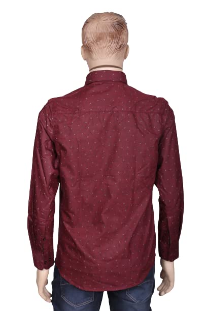 Image of Men's Cotton Casual Full-Sleeve Shirt