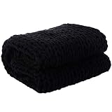 Cheer Collection Chunky Cable Knit Throw Blanket for Couch, Sofa, Bedroom and Living Room - Extra So