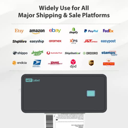 image for Hotlabel Thermal Printer, Shipping Label Printer, Thermal Label Printe