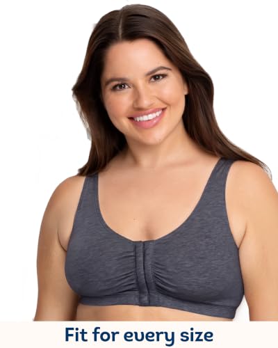 Image of Fruit of the Loom Women's Front Close Builtup Sports Bra