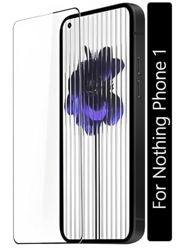 Image of MACLEN Original Premium HD Curved Edges Tempered Glass For Nothing Phone 1 5G With Edge-To-Edge Protector And Easy Installation Kit