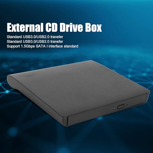Lectora externa USB 3.0 para unidad óptica SATA miniatura 2