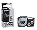Produktbild Casio XR-12WES Etikettendruckerband, 1 m, 1,2 cm