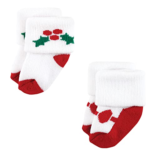Image of Hudson Baby Baby 8-pack Cotton Rich Newborn and Terry Socks
