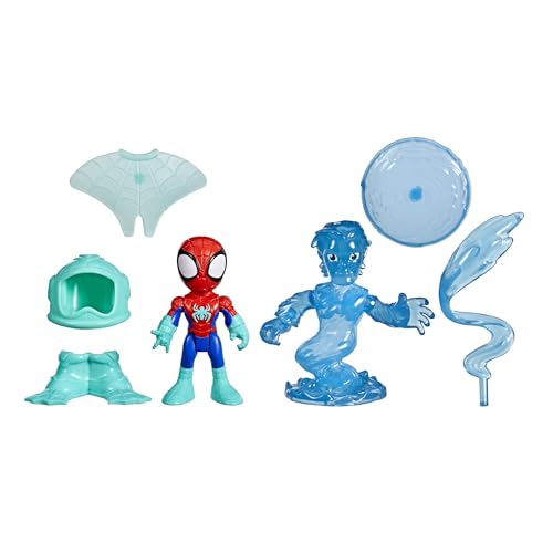 Reviews de La mano marvel los 10 mejores. 36 Spidey and his Amazing Friends Marvel Figuras de Acción Water-Webs Spidey y Hydro-Man