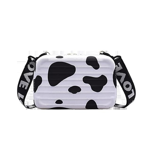 Image of Sling Box Bag with Detachable Shoulder Strap | Suitcase Style Hard Case Cross Body Sling Bag for Girls, Women,BOYS