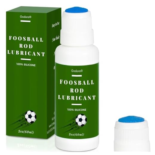 Pure Silicone Foosball Lubricant - Easy & Mess-Free